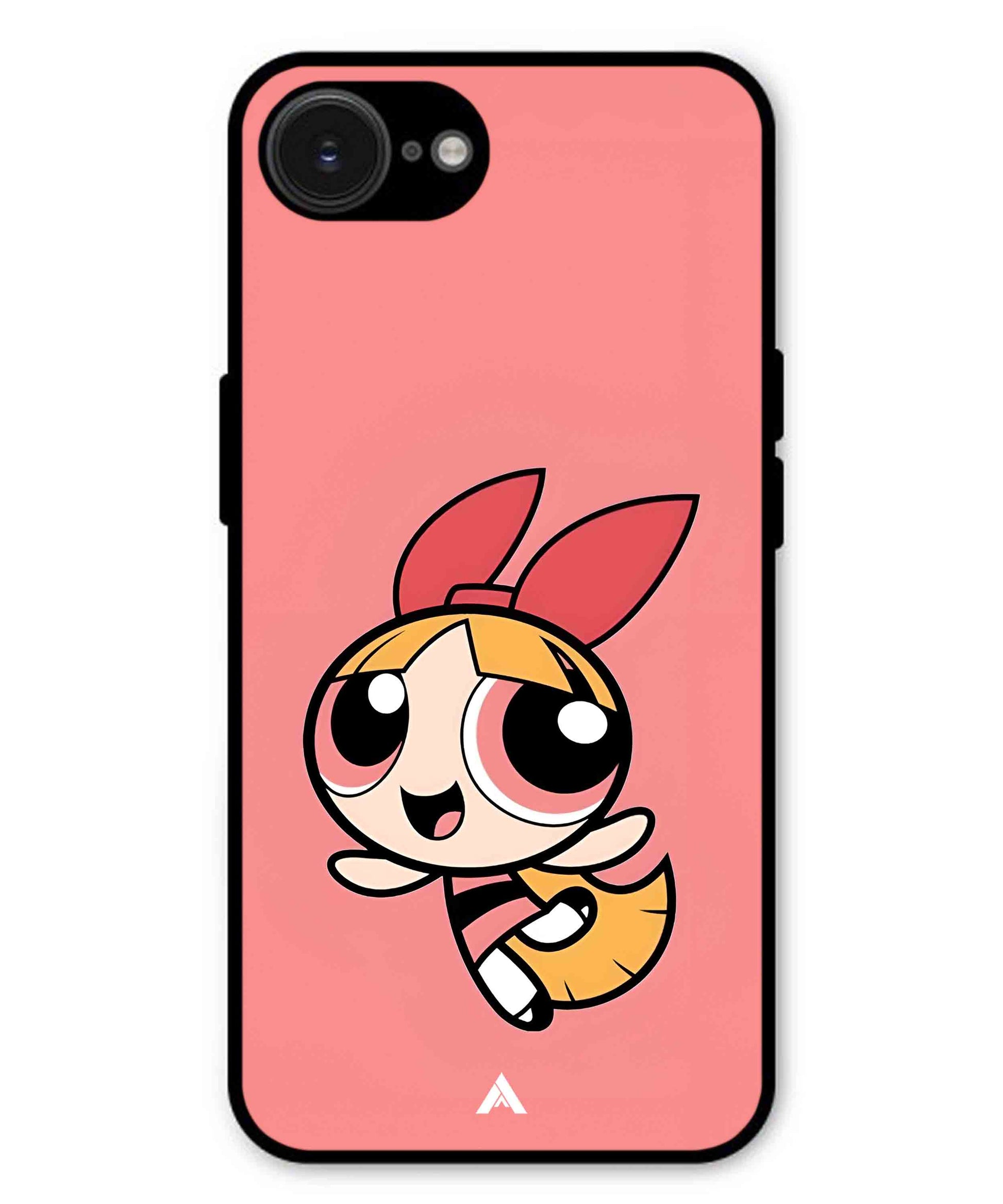 Powerpuff Girls Blossom Metal Back Cover Phone Case for iPhone 16e