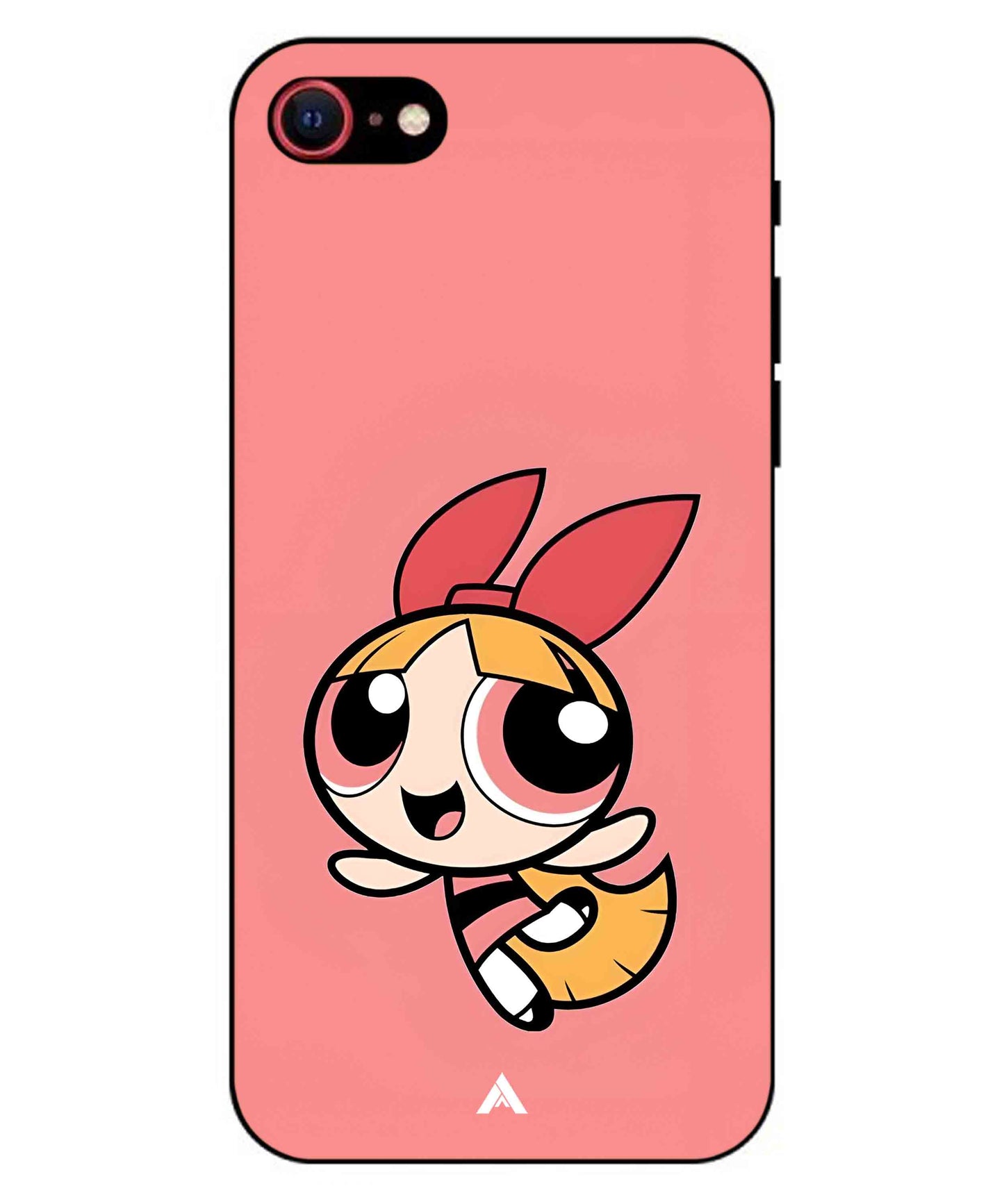 Powerpuff Girls Blossom Metal Back Cover Phone Case for iPhone 7