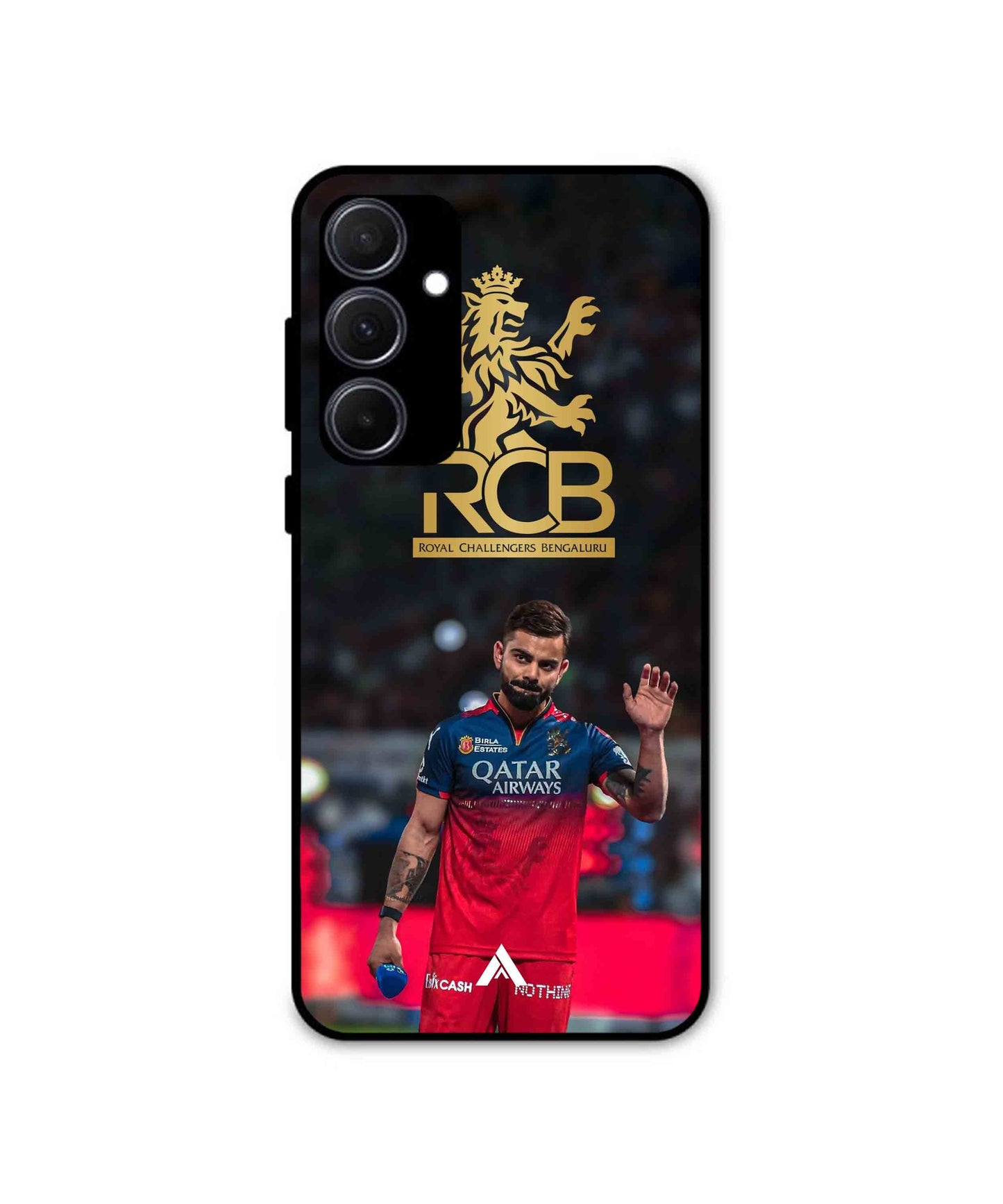 RCB Virat Kohli Cricket 03 Metal Back Cover Phone Case