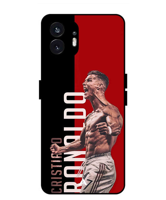 Ronaldo 01 Football Aesthetic Metal Back Cover Phone Case for Nothing Phone 2