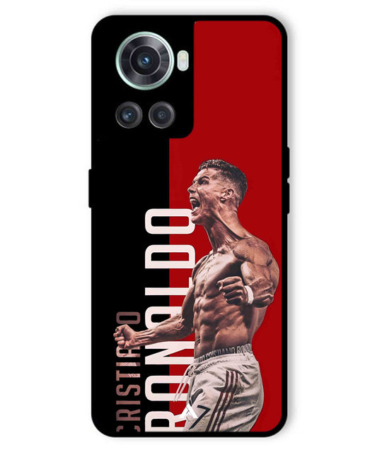 Ronaldo 01 Football Aesthetic Metal Back Cover Phone Case for Oneplus 10R