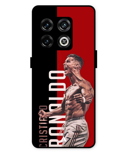 Ronaldo 01 Football Aesthetic Metal Back Cover Phone Case for Oneplus 10 Pro