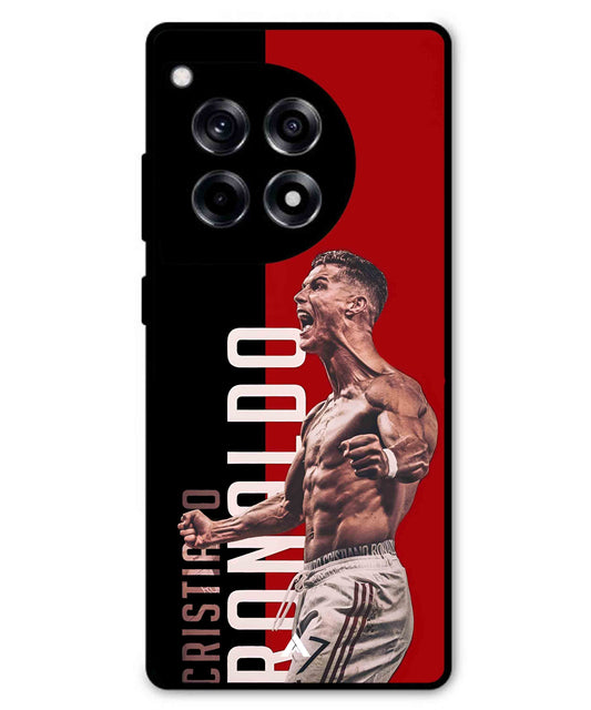 Ronaldo 01 Football Aesthetic Metal Back Cover Phone Case for Oneplus 12R