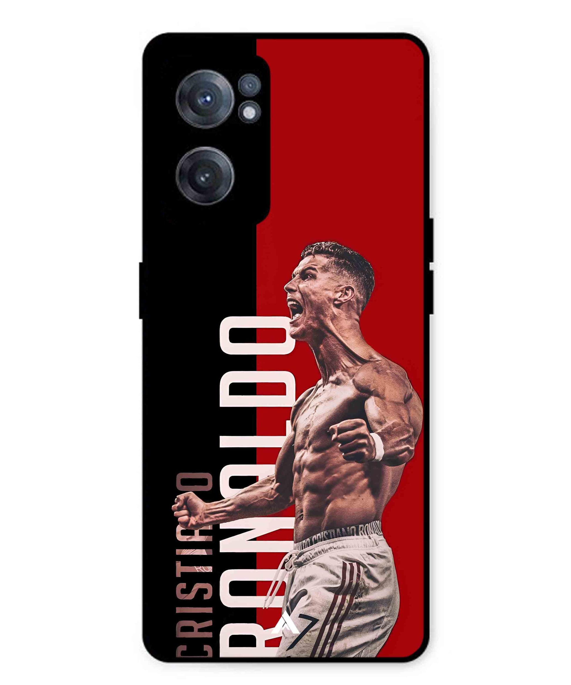 Ronaldo 01 Football Aesthetic Metal Back Cover Phone Case for Oneplus Nord CE 2