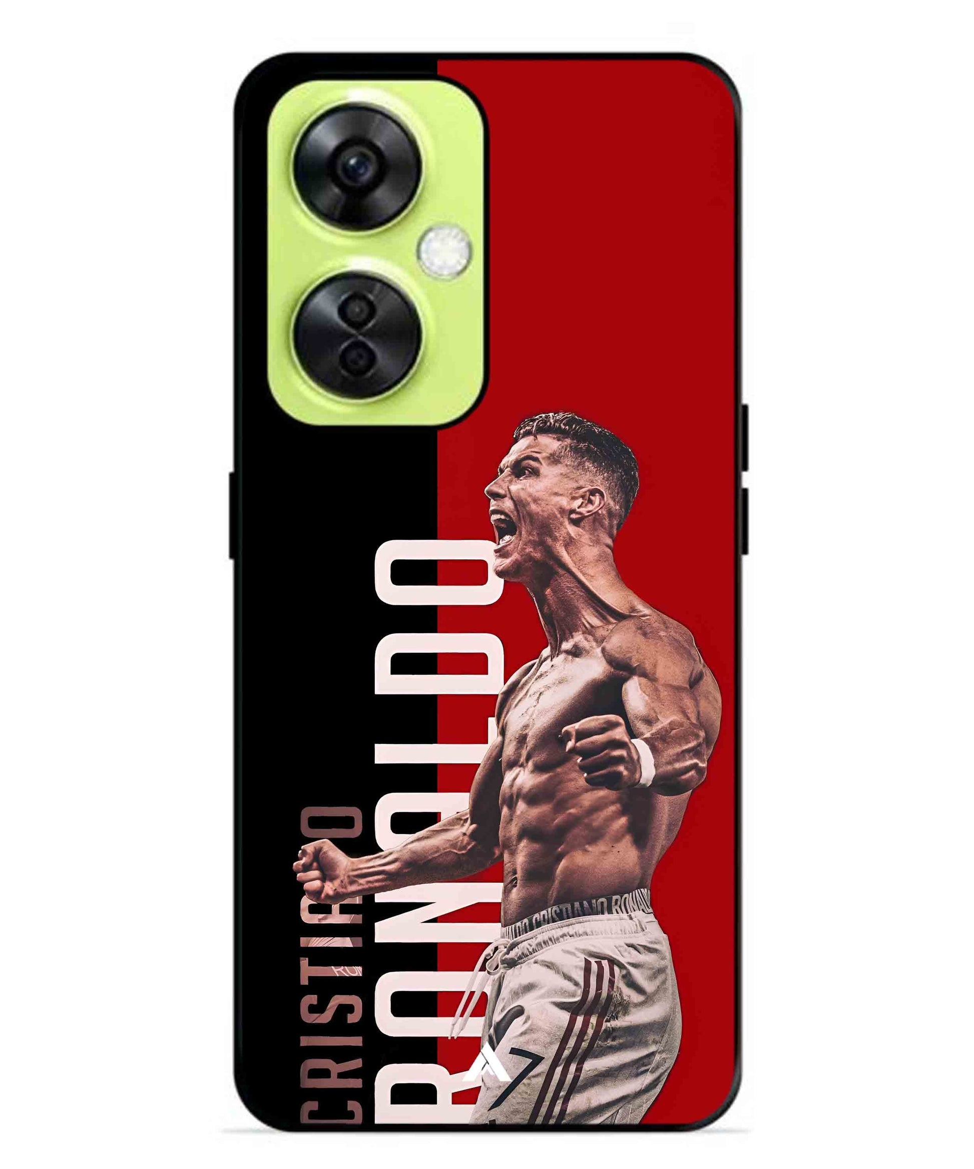 Ronaldo 01 Football Aesthetic Metal Back Cover Phone Case for Oneplus Nord CE 3 Lite