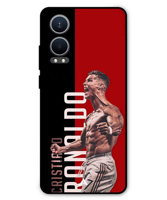 Ronaldo 01 Football Aesthetic Metal Back Cover Phone Case for Oneplus Nord CE 4 Lite