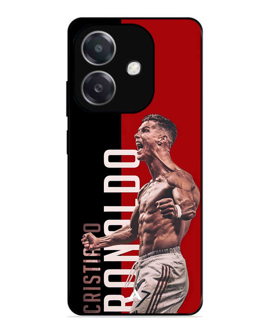Ronaldo 01 Football Aesthetic Metal Back Cover Phone Case for Oppo A3X