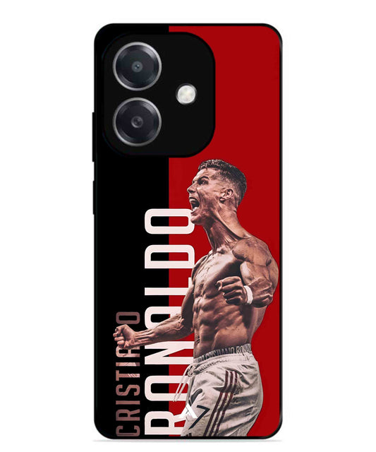 Ronaldo 01 Football Aesthetic Metal Back Cover Phone Case for Oppo A3
