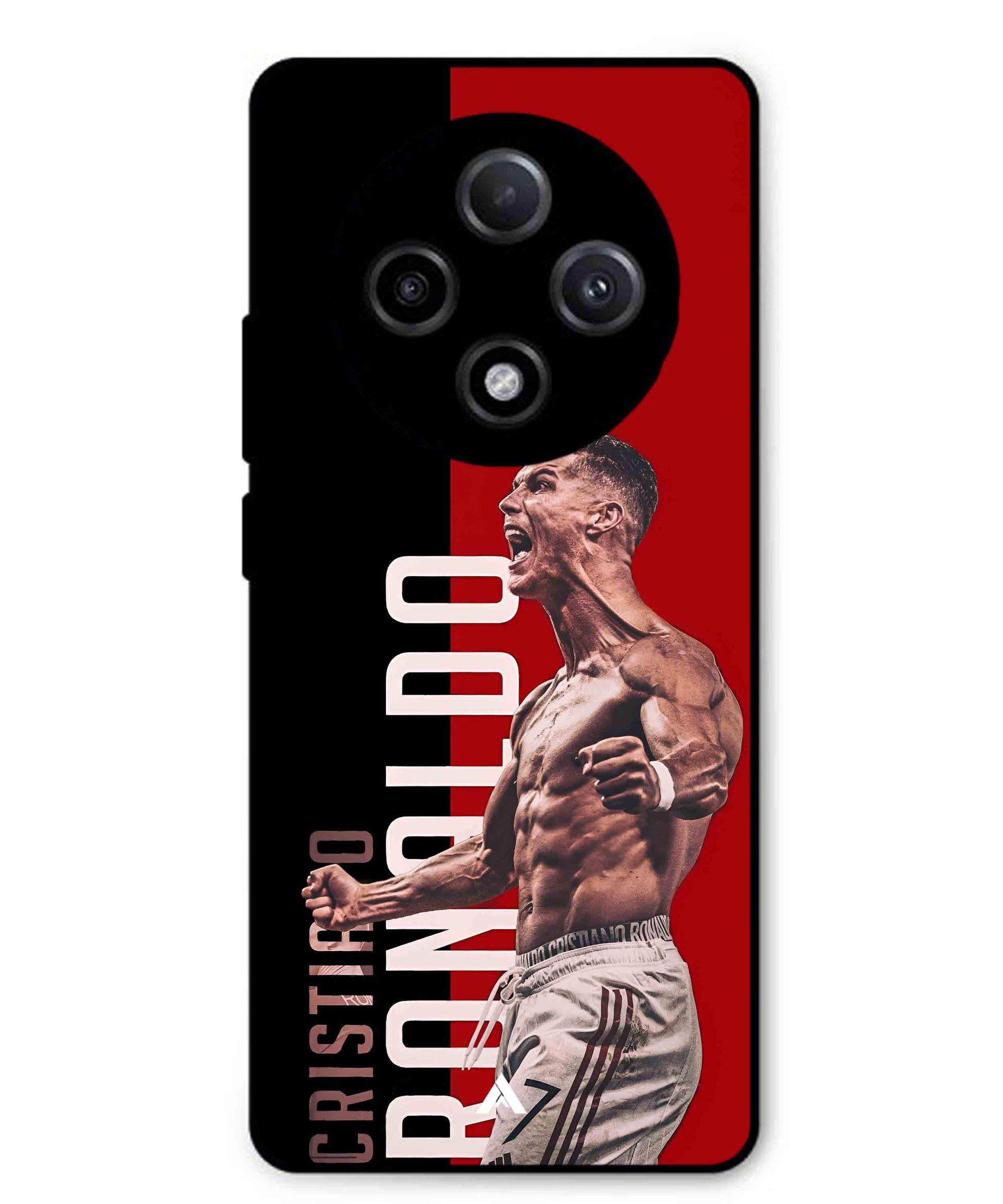 Ronaldo 01 Football Aesthetic Metal Back Cover Phone Case for Oppo F27 Pro Plus