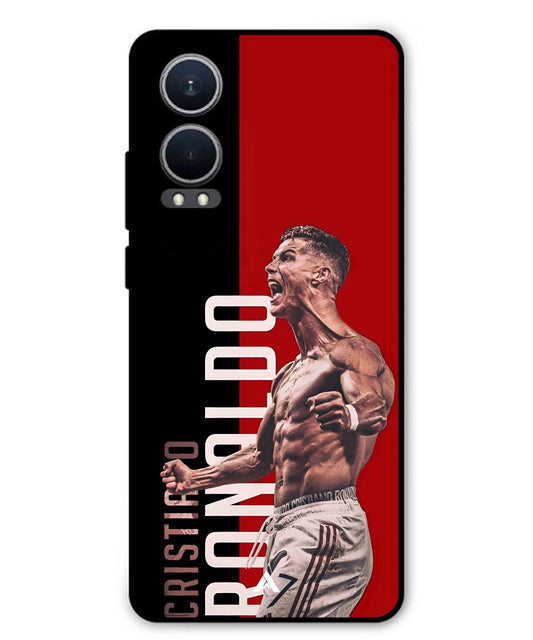 Ronaldo 01 Football Aesthetic Metal Back Cover Phone Case for Oppo K12x