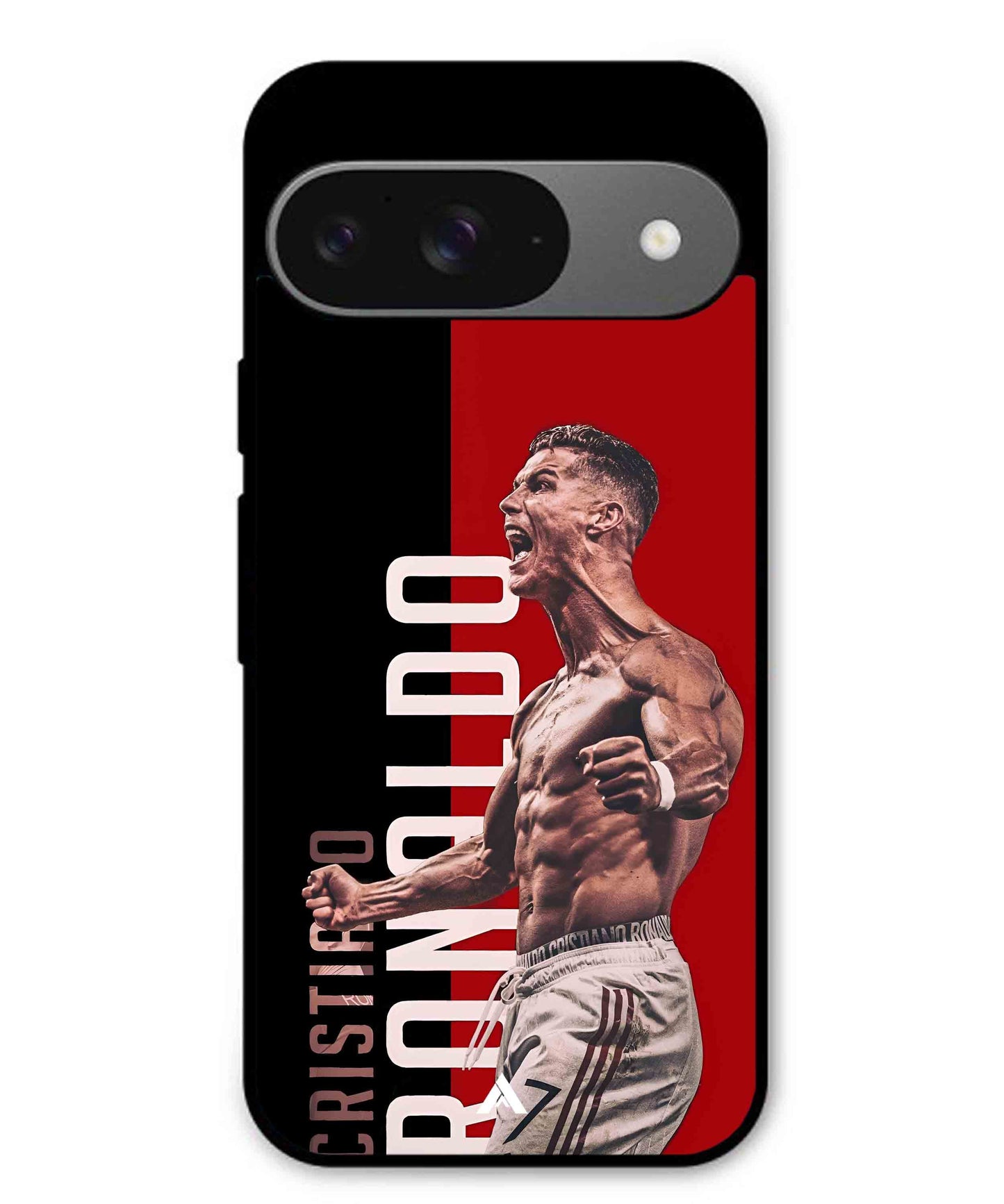 Ronaldo 01 Football Aesthetic Metal Back Cover Phone Case for Pixel 9