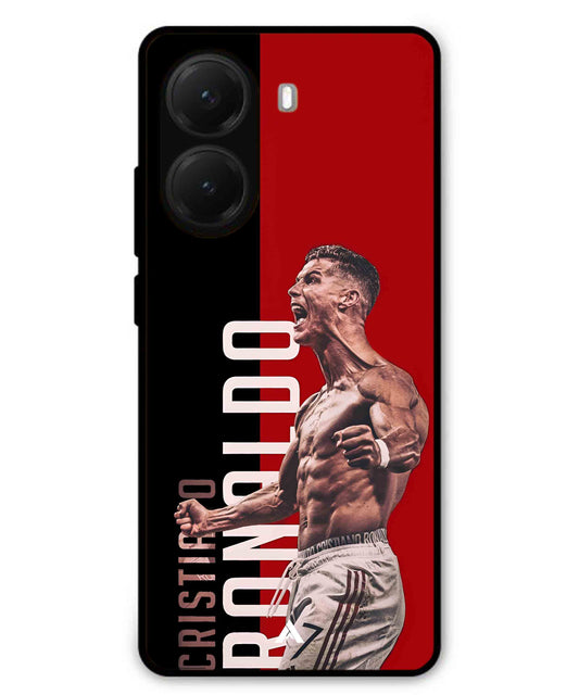 Ronaldo 01 Football Aesthetic Metal Back Cover Phone Case for Poco X7 Pro