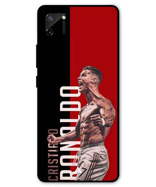 Ronaldo 01 Football Aesthetic Metal Back Cover Phone Case for Realme C11