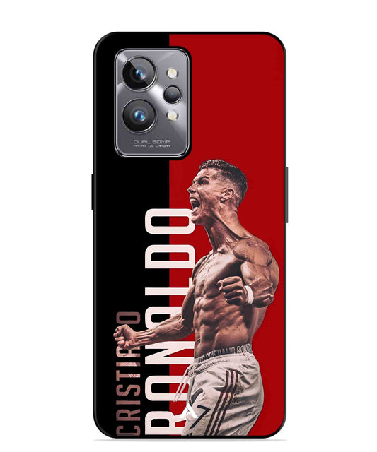 Ronaldo 01 Football Aesthetic Metal Back Cover Phone Case for Realme GT 2 Pro