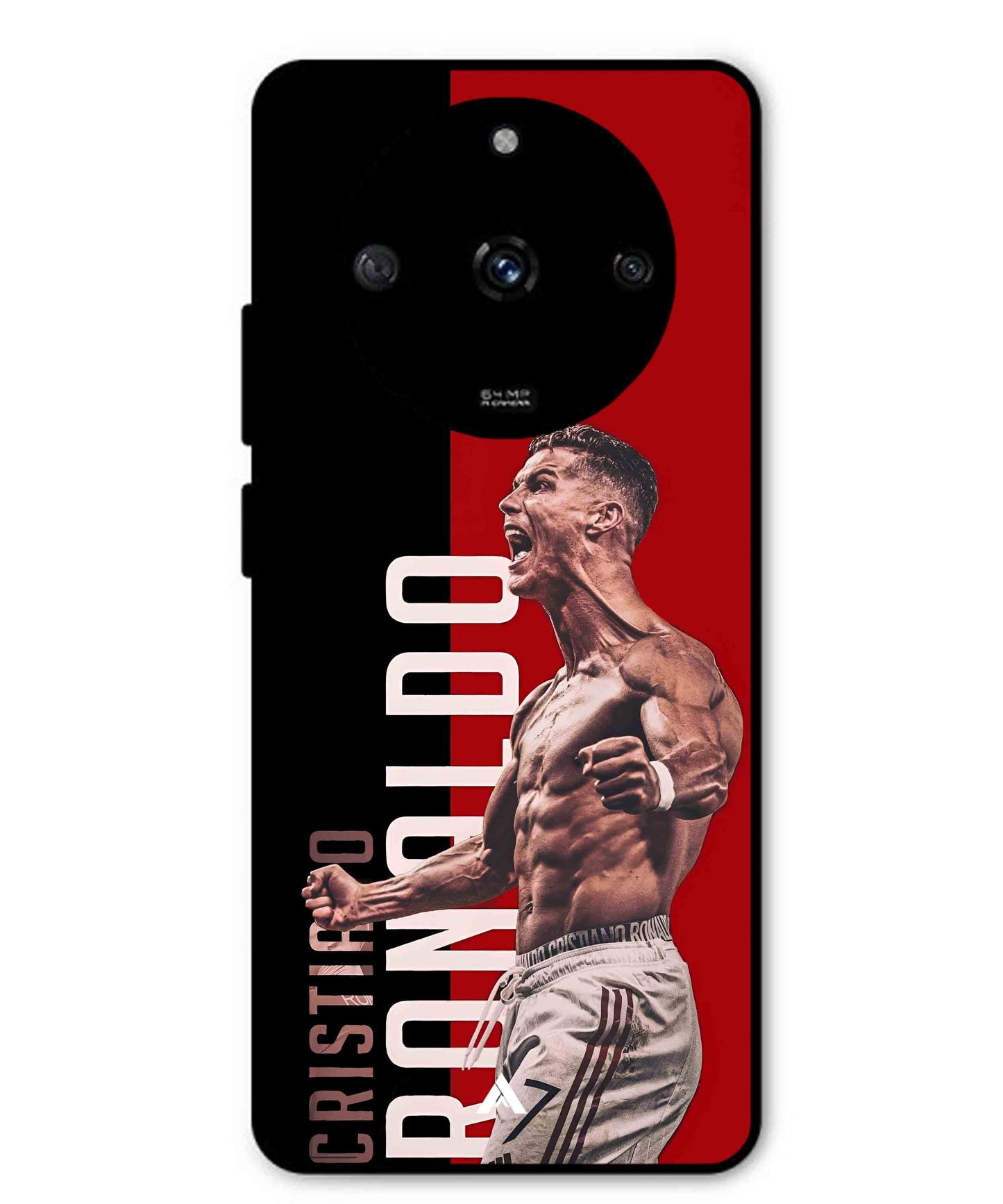 Ronaldo 01 Football Aesthetic Metal Back Cover Phone Case for Realme Narzo 60