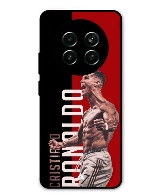 Ronaldo 01 Football Aesthetic Metal Back Cover Phone Case for Realme Narzo 70X
