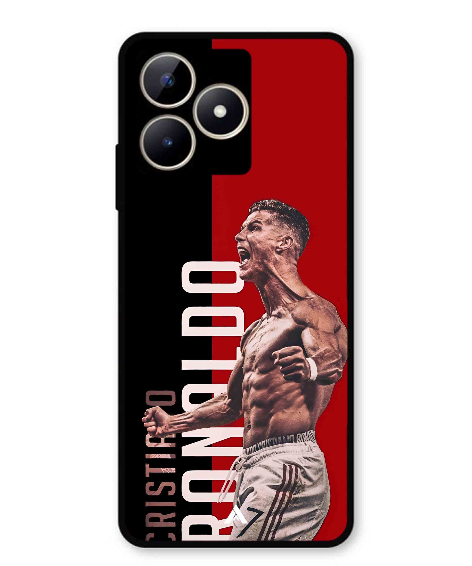 Ronaldo 01 Football Aesthetic Metal Back Cover Phone Case for Realme Narzo N53