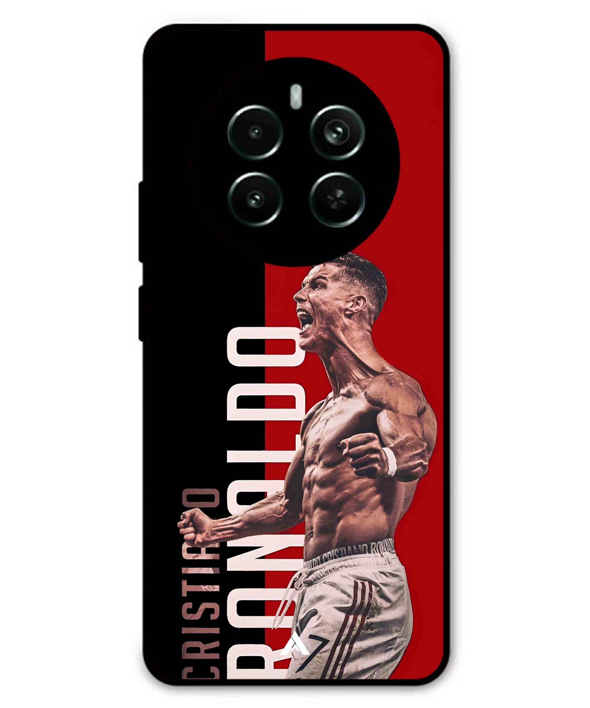 Ronaldo 01 Football Aesthetic Metal Back Cover Phone Case for Realme P1 Pro