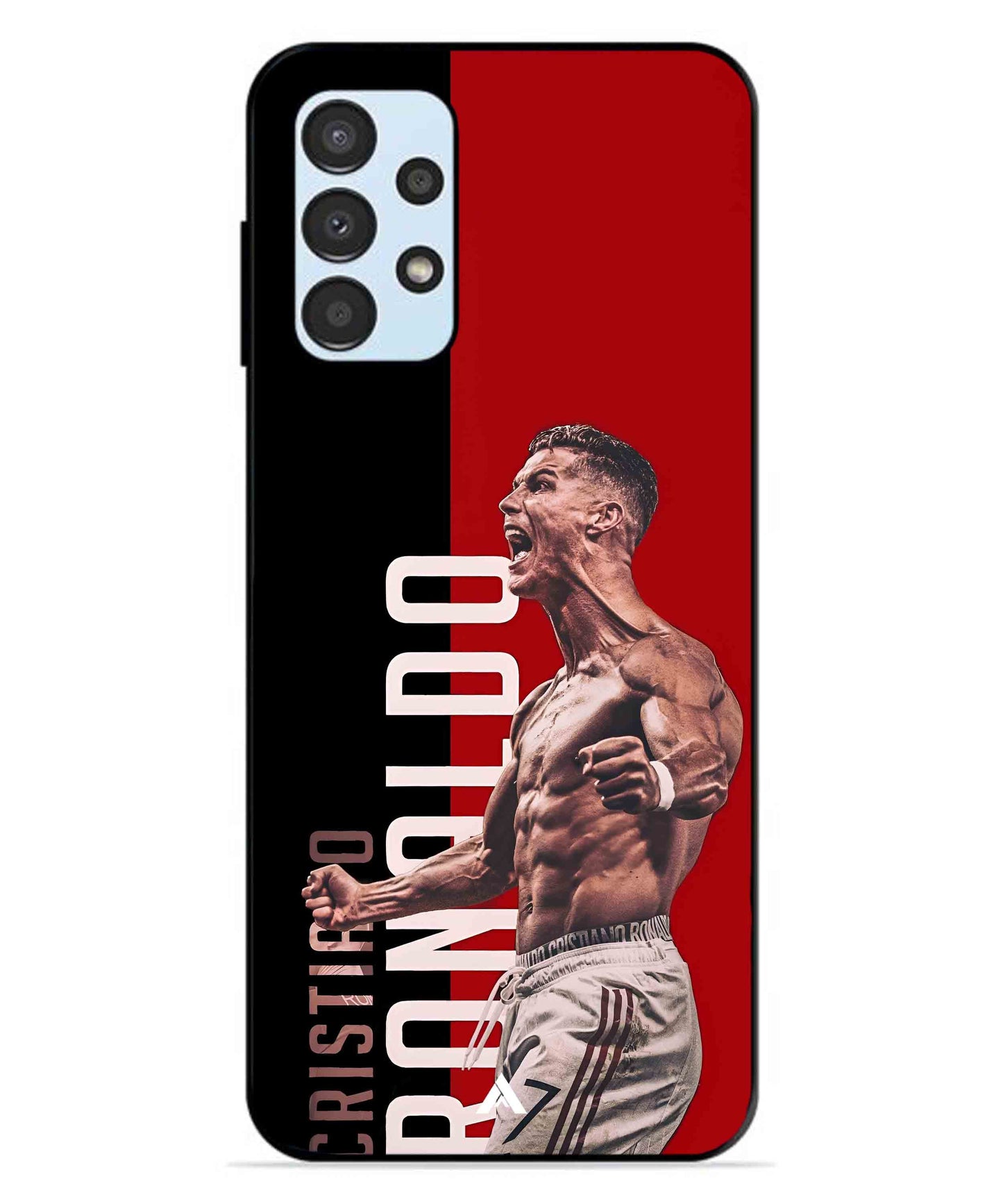 Ronaldo 01 Football Aesthetic Metal Back Cover Phone Case for Samsung Galaxy A13 4G