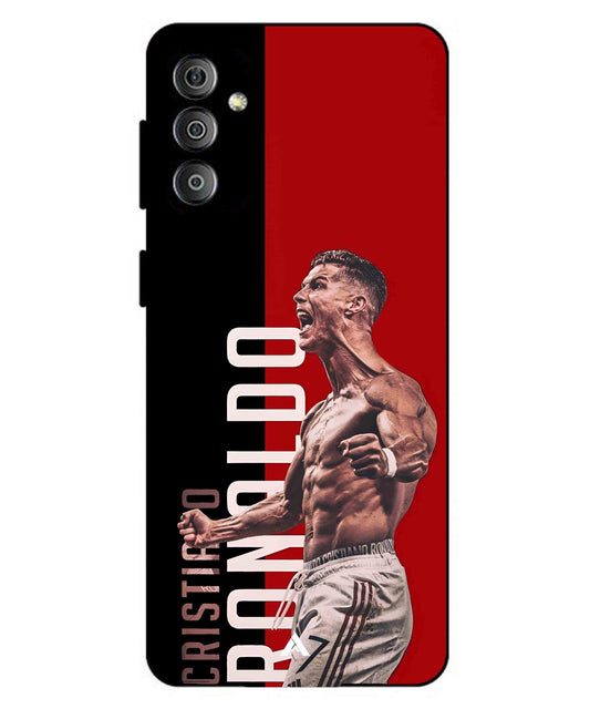 Ronaldo 01 Football Aesthetic Metal Back Cover Phone Case for Samsung Galaxy F23