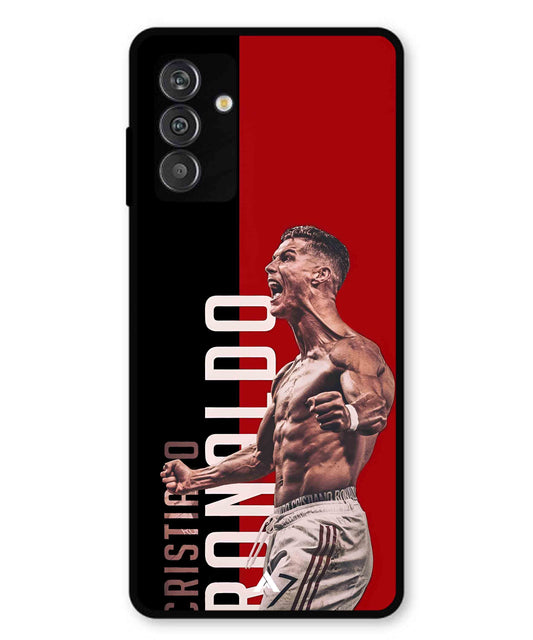 Ronaldo 01 Football Aesthetic Metal Back Cover Phone Case for Samsung Galaxy M14