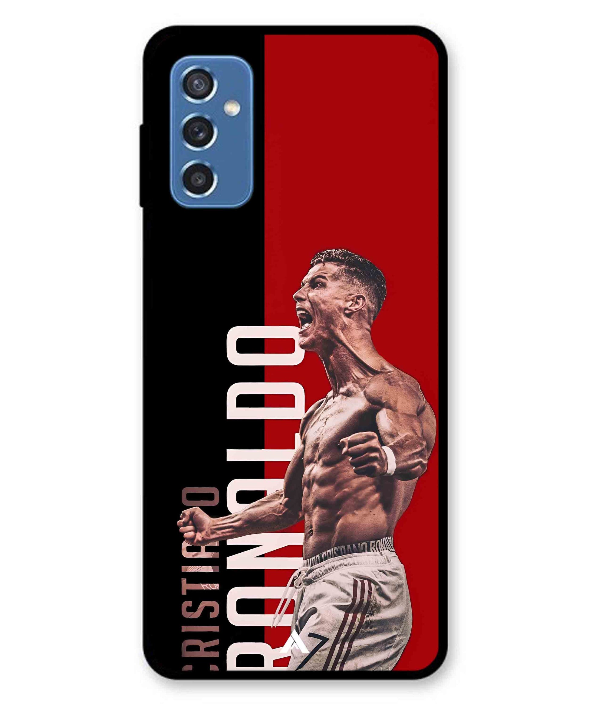 Ronaldo 01 Football Aesthetic Metal Back Cover Phone Case for Samsung Galaxy M52
