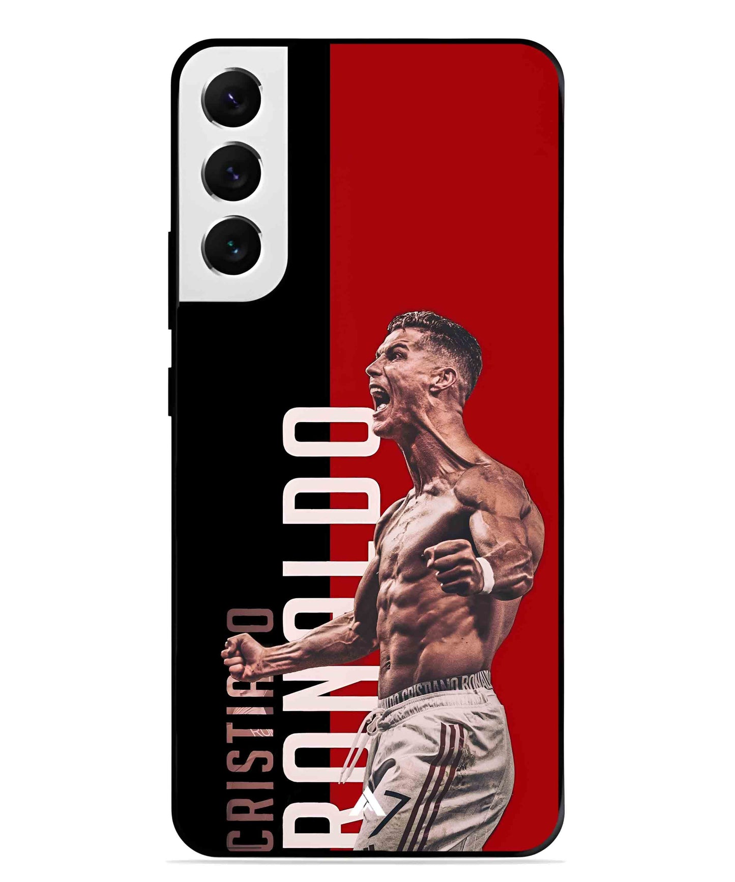 Ronaldo 01 Football Aesthetic Metal Back Cover Phone Case for Samsung Galaxy S21 Fe
