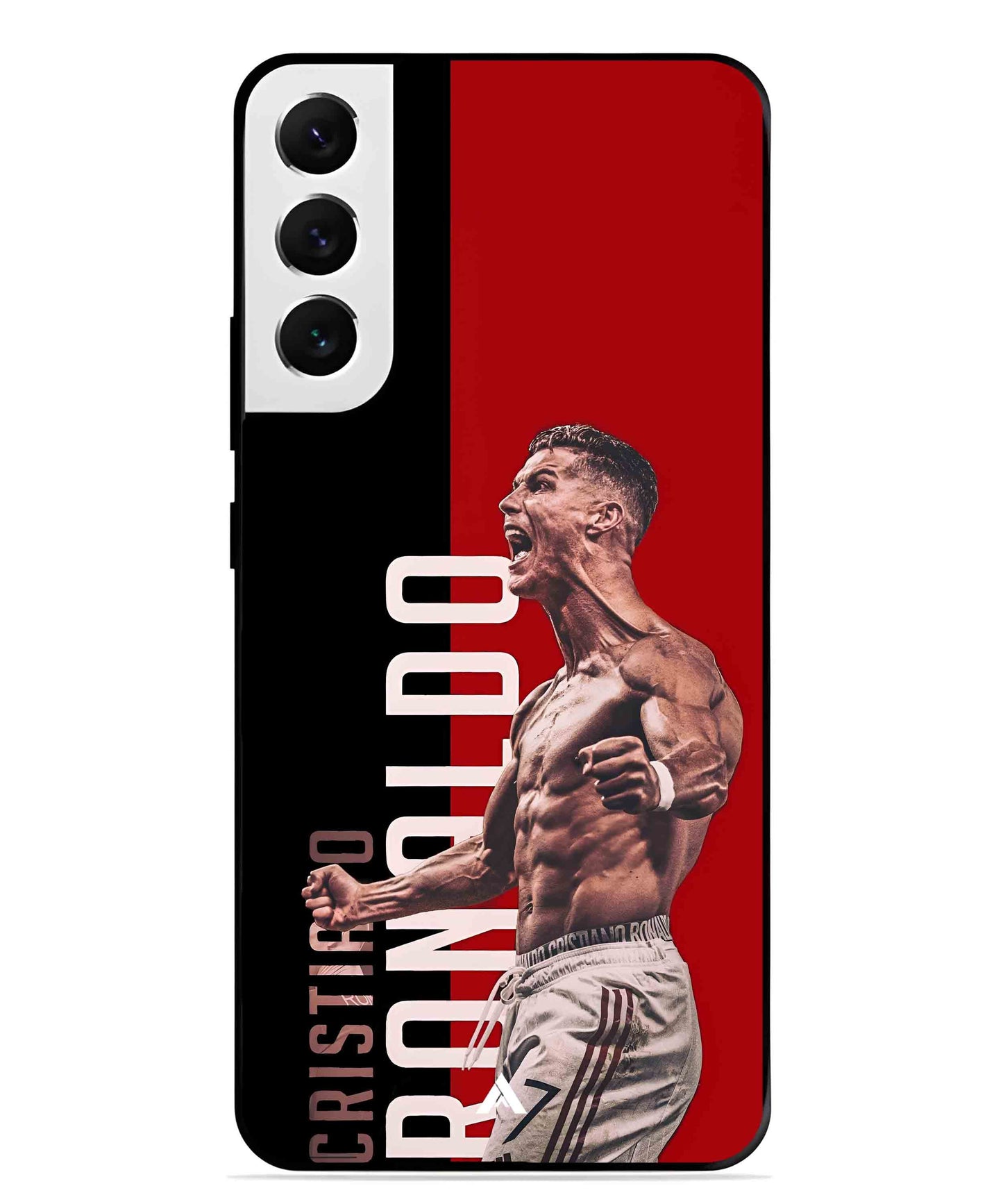 Ronaldo 01 Football Aesthetic Metal Back Cover Phone Case for Samsung Galaxy S22