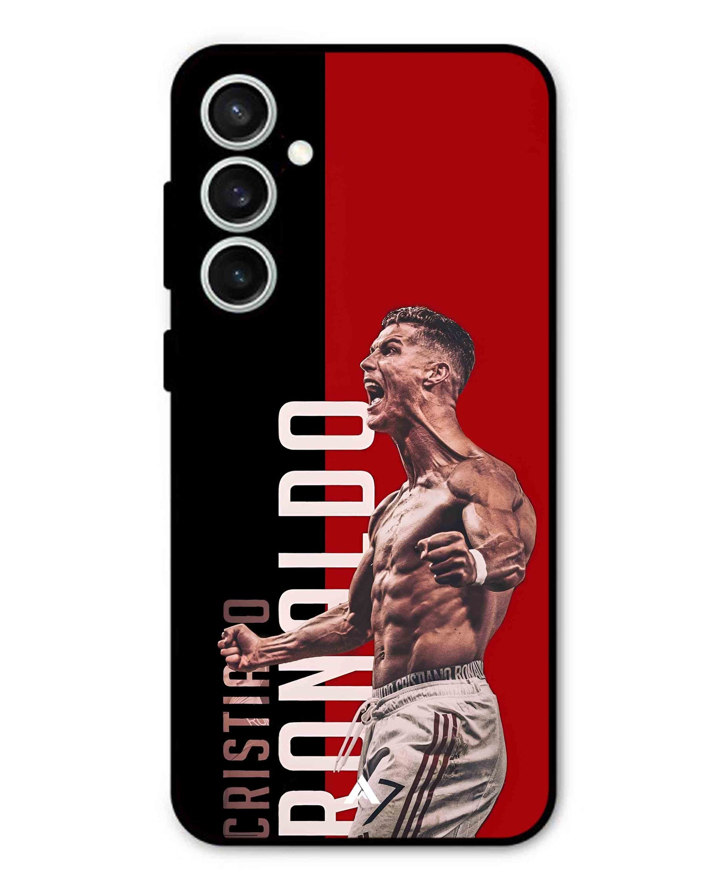 Ronaldo 01 Football Aesthetic Metal Back Cover Phone Case for Samsung Galaxy S24 Fe