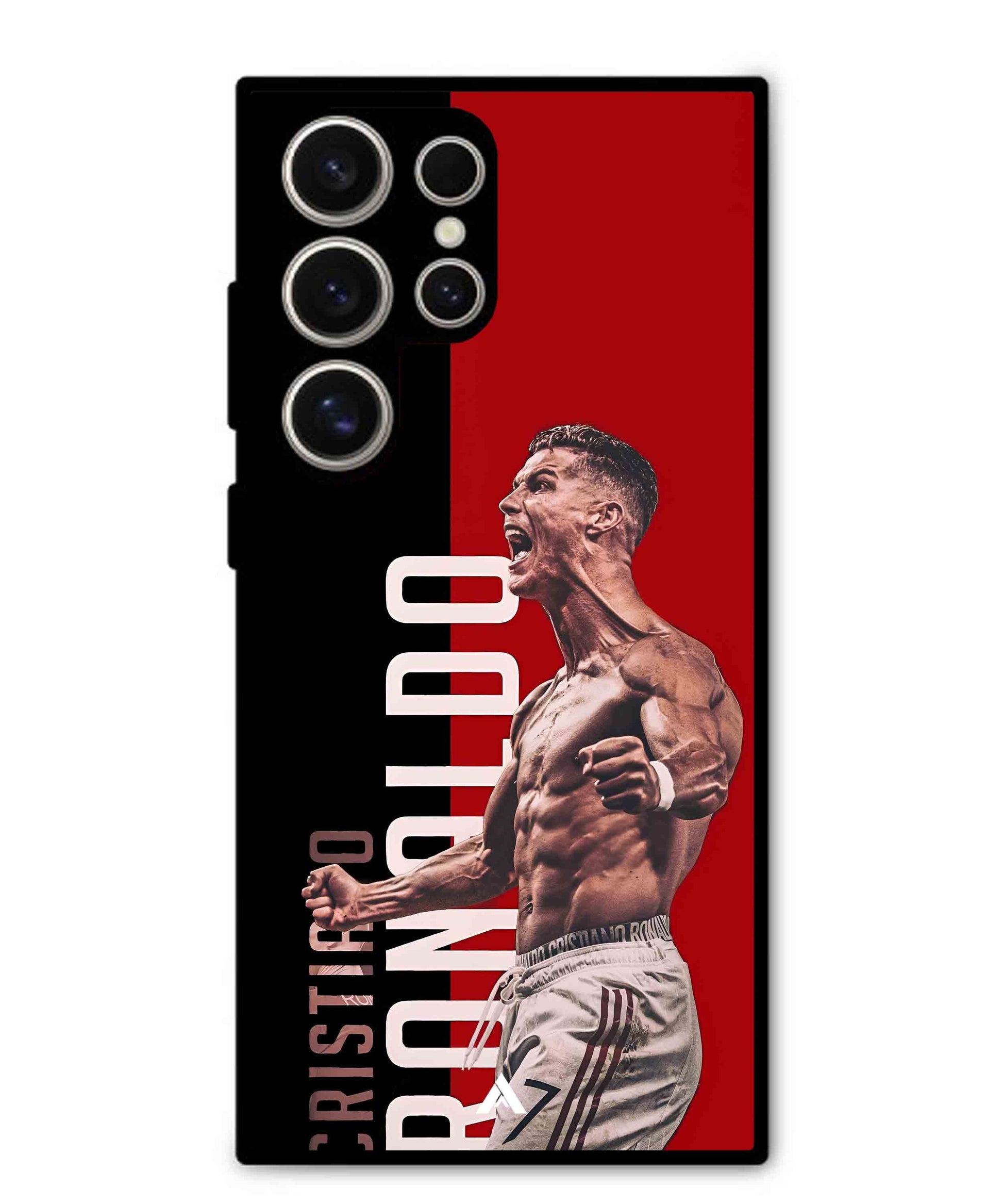 Ronaldo 01 Football Aesthetic Metal Back Cover Phone Case for Samsung Galaxy S24 Ultra