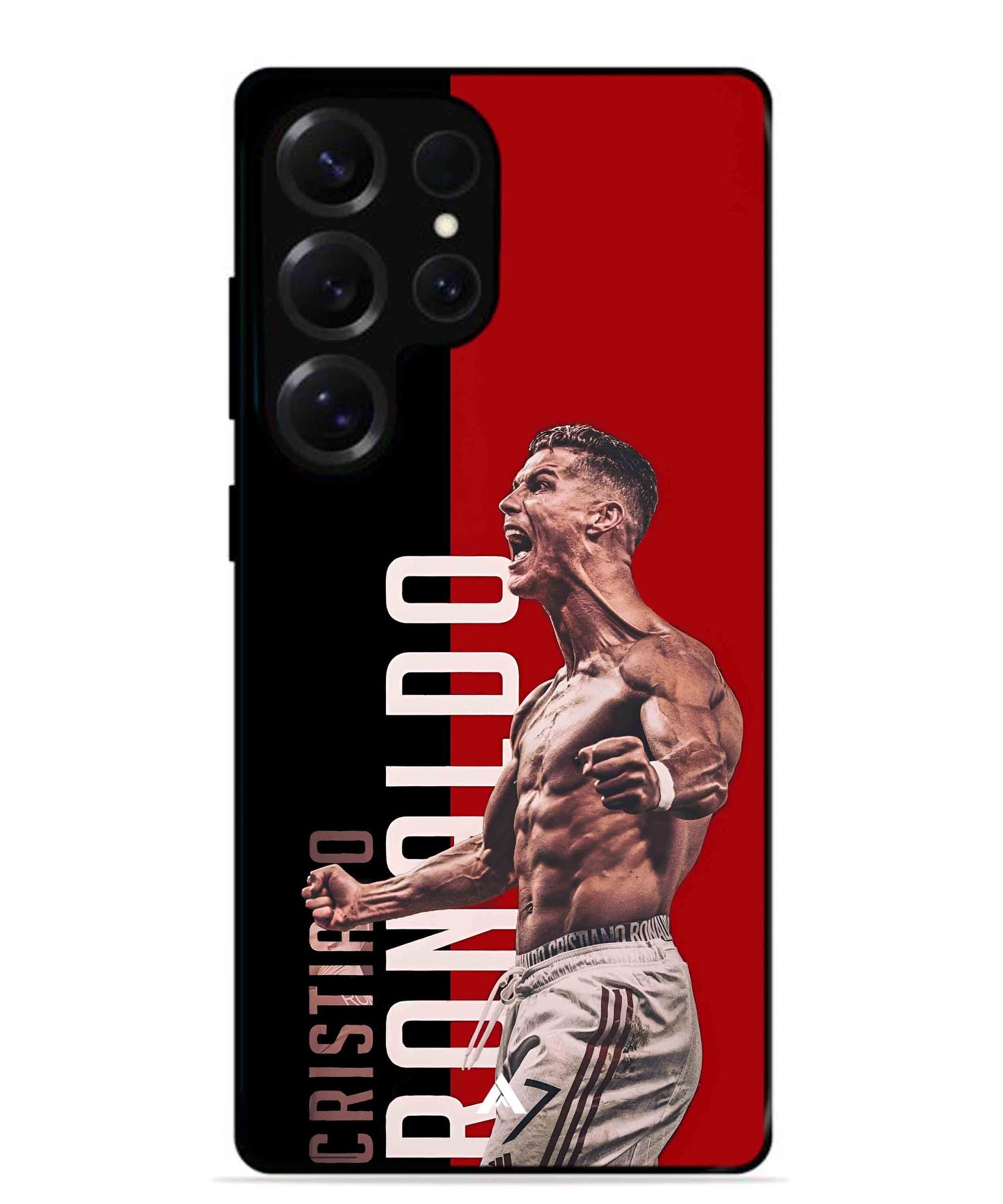Ronaldo 01 Football Aesthetic Metal Back Cover Phone Case for Samsung Galaxy S25 Ultra