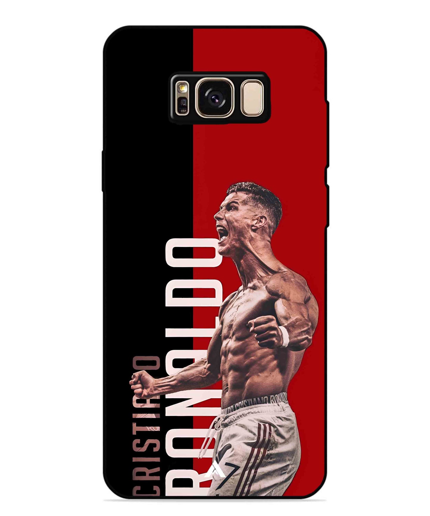 Ronaldo 01 Football Aesthetic Metal Back Cover Phone Case for Samsung Galaxy S8 Plus