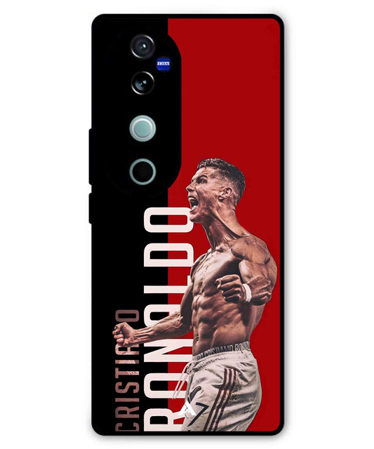 Ronaldo 01 Football Aesthetic Metal Back Cover Phone Case for Vivo T3 Ultra