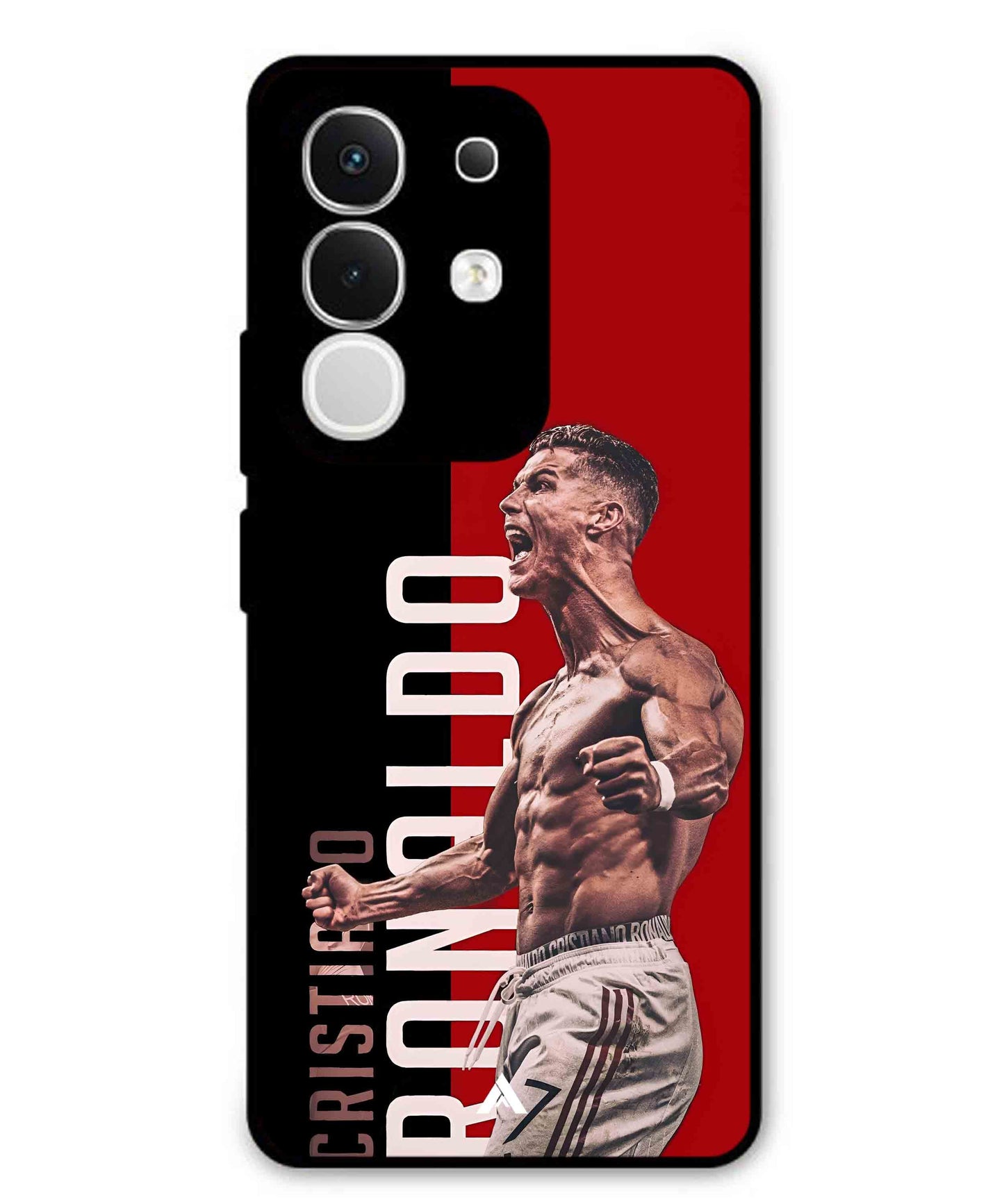 Ronaldo 01 Football Aesthetic Metal Back Cover Phone Case for Vivo T4X