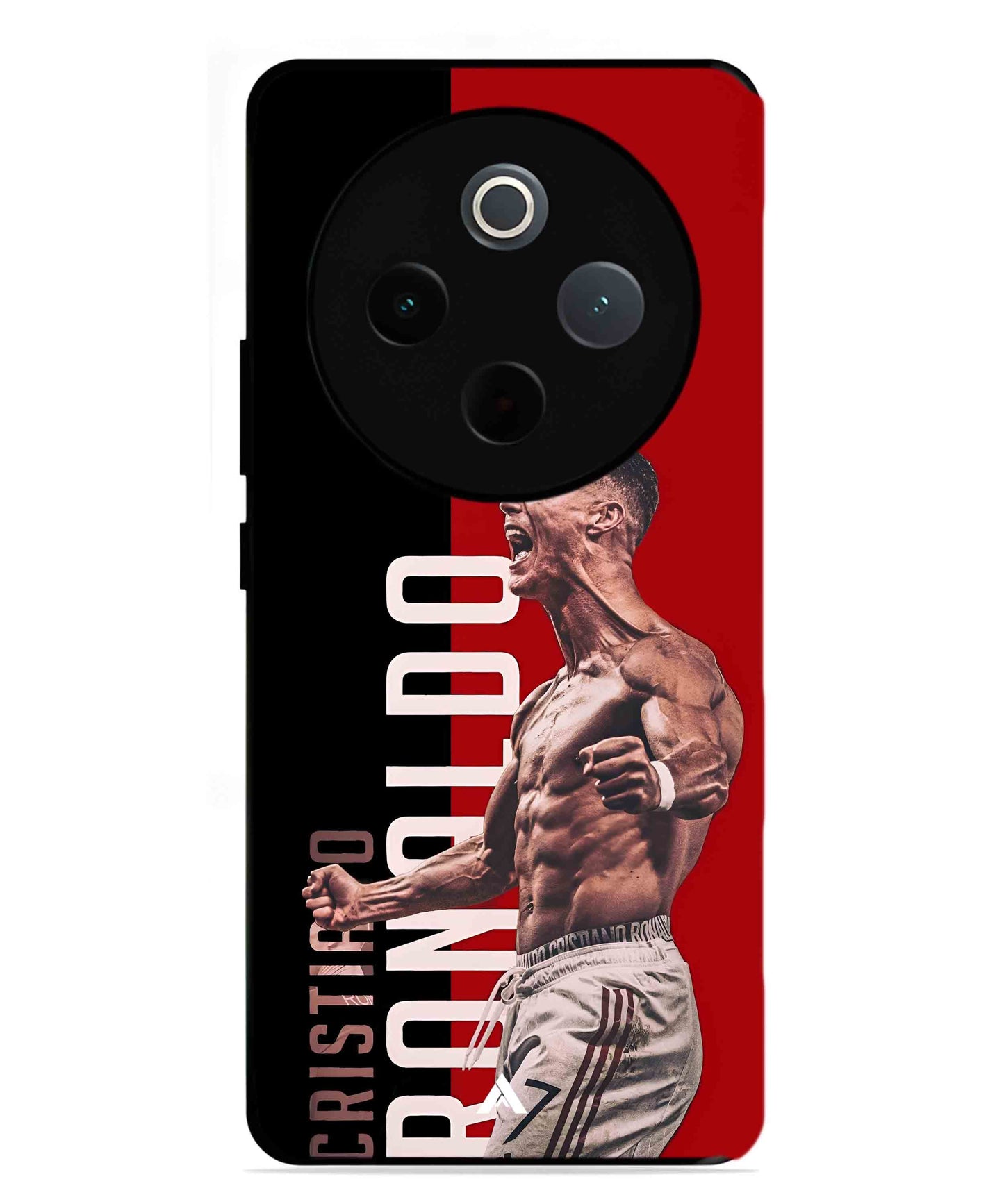 Ronaldo 01 Football Aesthetic Metal Back Cover Phone Case for Vivo T4