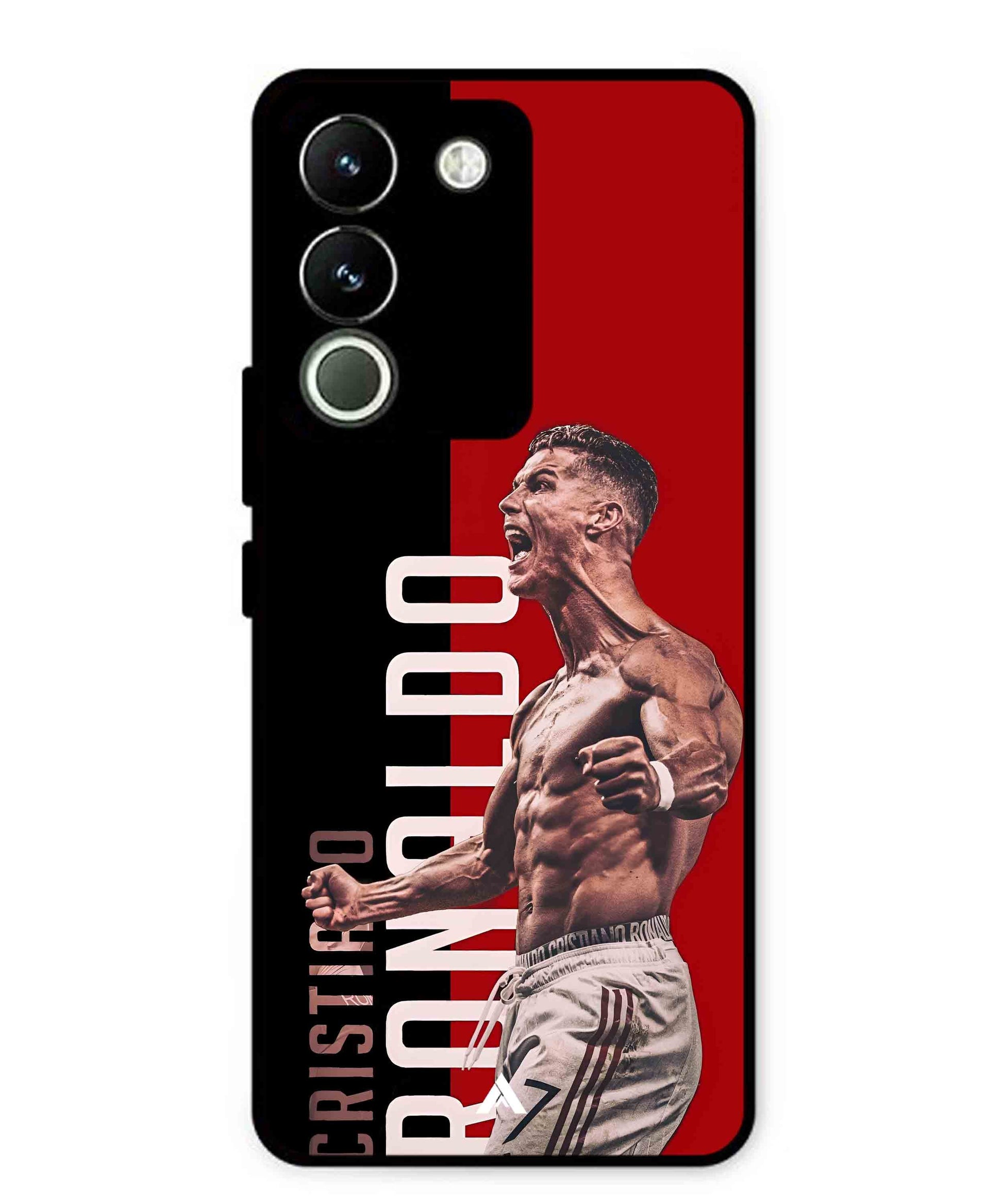 Ronaldo 01 Football Aesthetic Metal Back Cover Phone Case for Vivo Y200