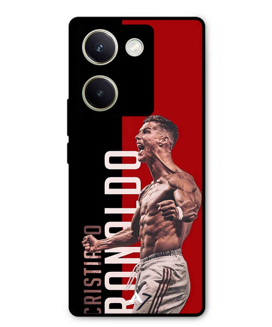 Ronaldo 01 Football Aesthetic Metal Back Cover Phone Case for Vivo Y200 Pro