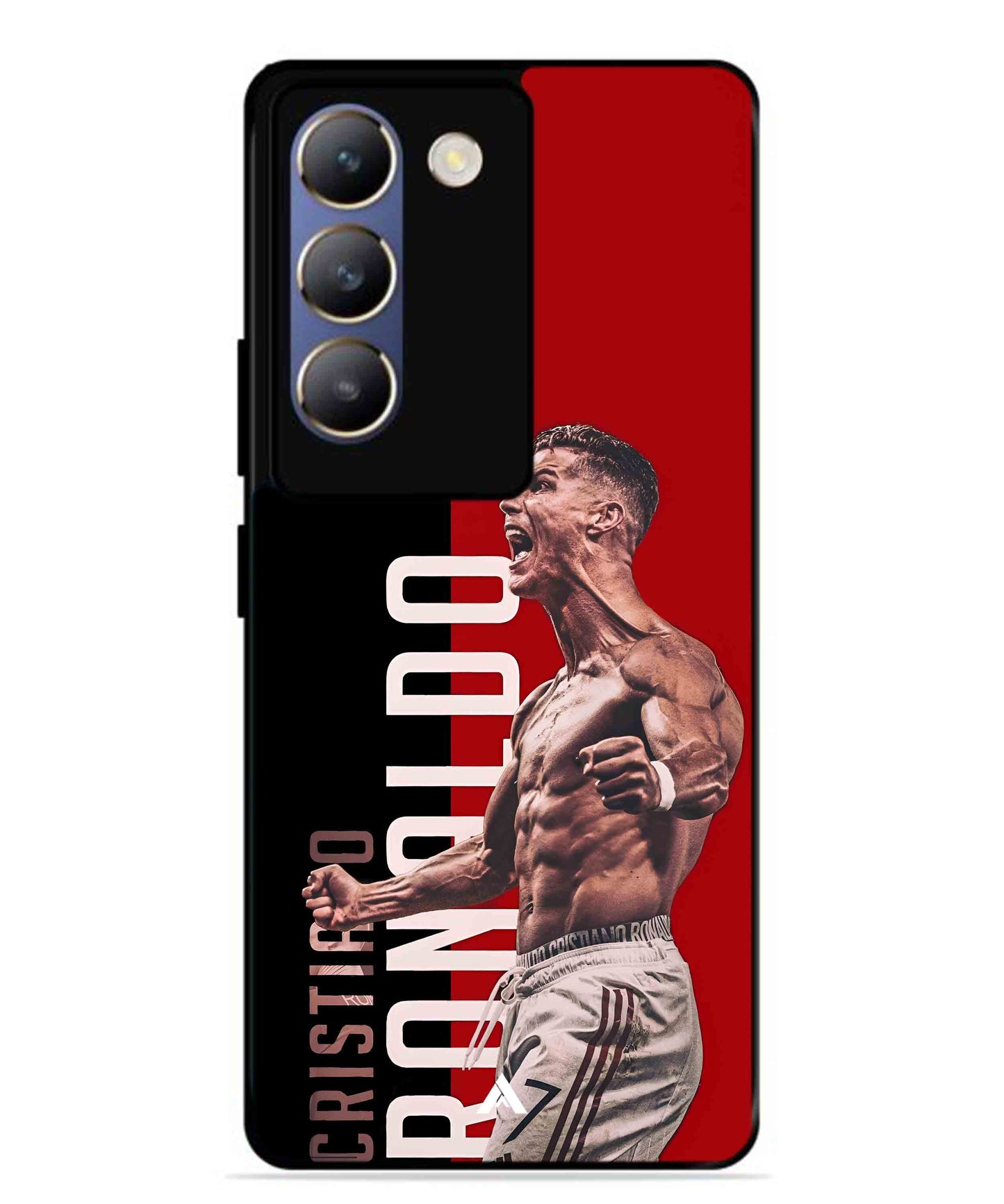 Ronaldo 01 Football Aesthetic Metal Back Cover Phone Case for Vivo Y200e