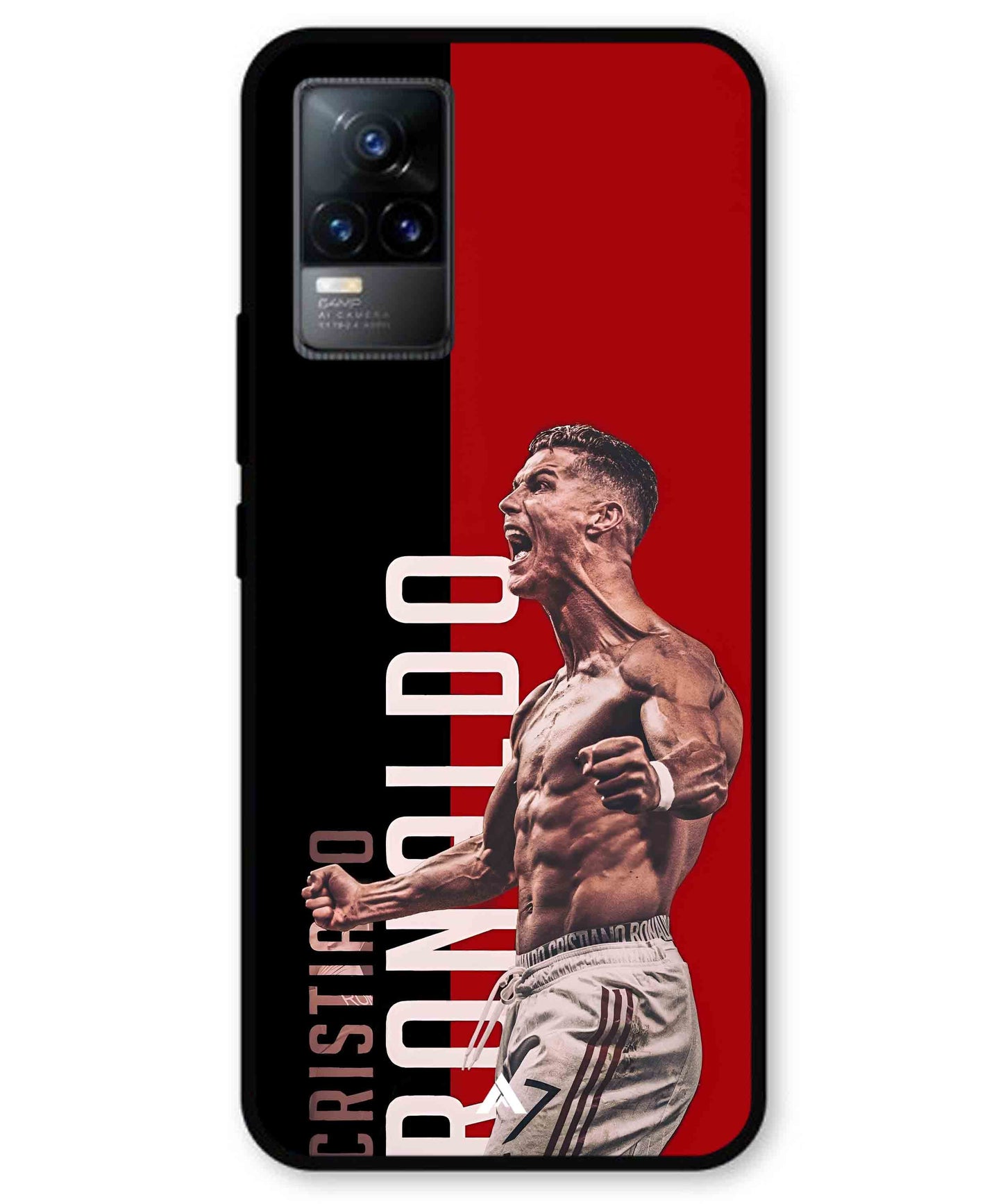 Ronaldo 01 Football Aesthetic Metal Back Cover Phone Case for Vivo Y73
