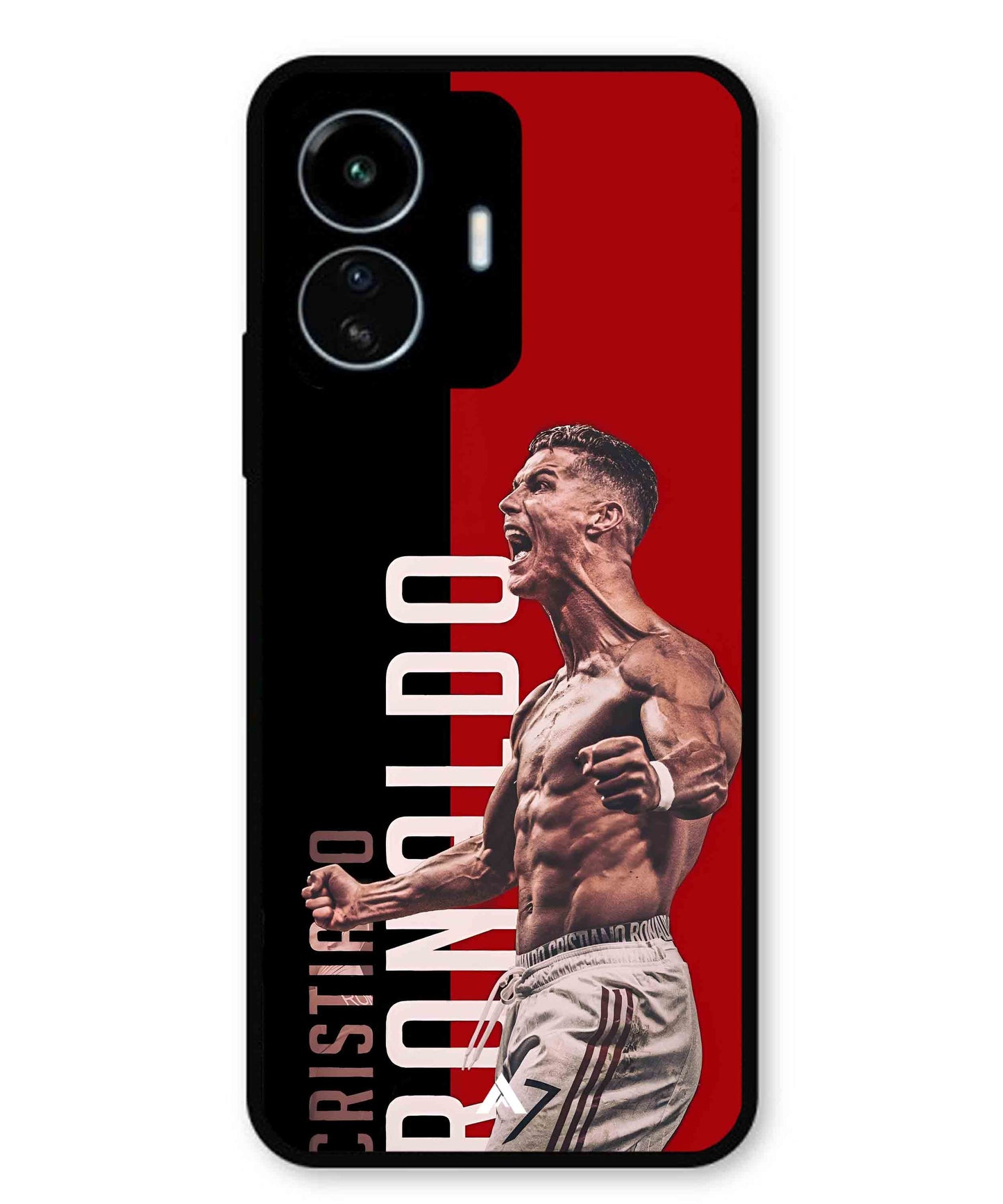 Ronaldo 01 Football Aesthetic Metal Back Cover Phone Case for Vivo Y77