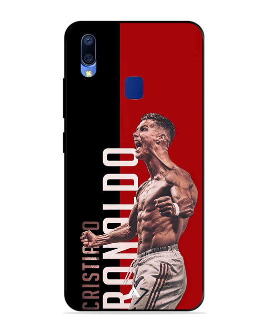Ronaldo 01 Football Aesthetic Metal Back Cover Phone Case for Vivo Y95