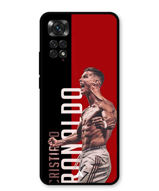 Ronaldo 01 Football Aesthetic Metal Back Cover Phone Case for Xiaomi Redmi Note 11