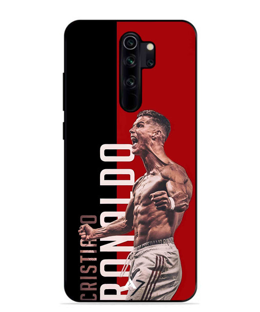 Ronaldo 01 Football Aesthetic Metal Back Cover Phone Case for Xiaomi Redmi Note 8 Pro