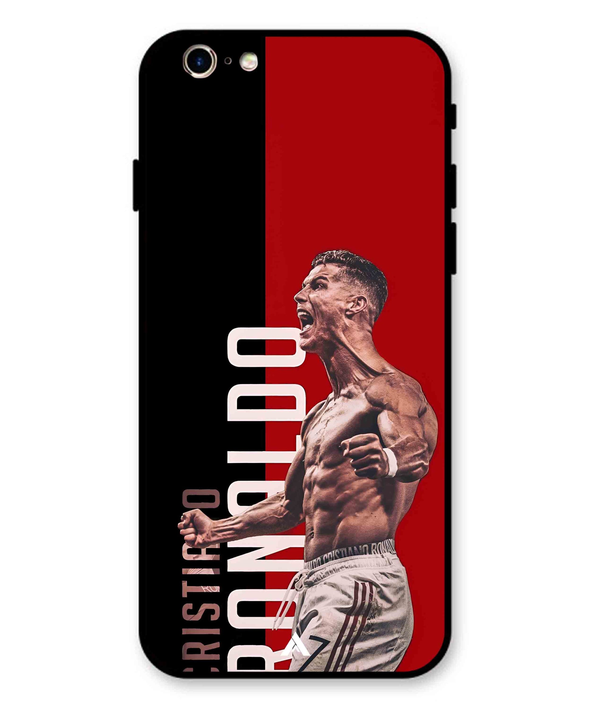 Ronaldo 01 Football Aesthetic Metal Back Cover Phone Case for iPhone 11