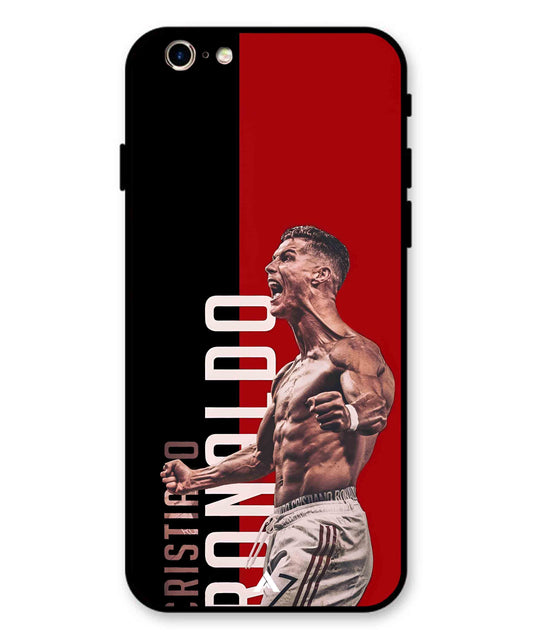 Ronaldo 01 Football Aesthetic Metal Back Cover Phone Case for iPhone 11
