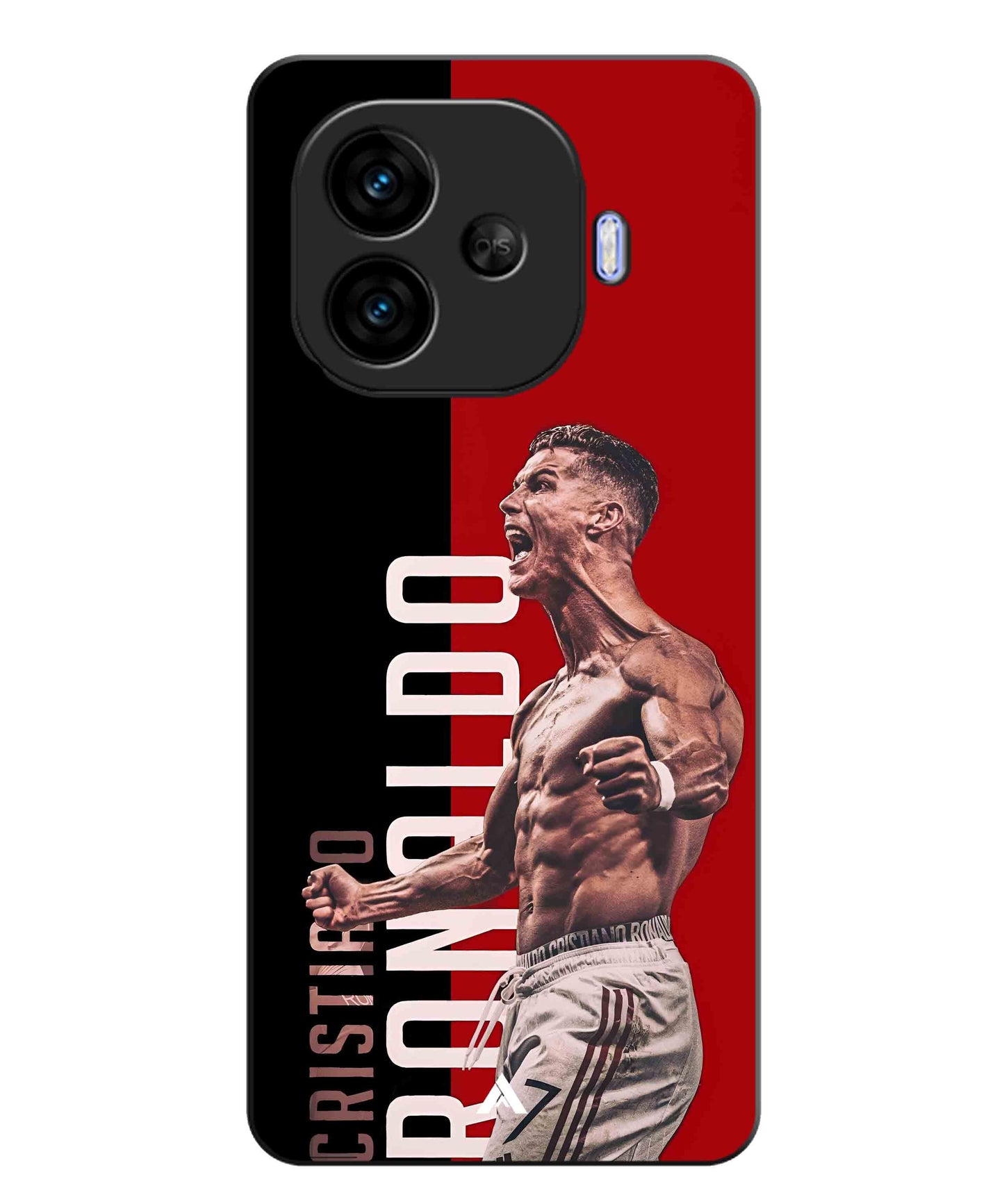 Ronaldo 01 Football Aesthetic Metal Back Cover Phone Case for iQOO Neo 10r