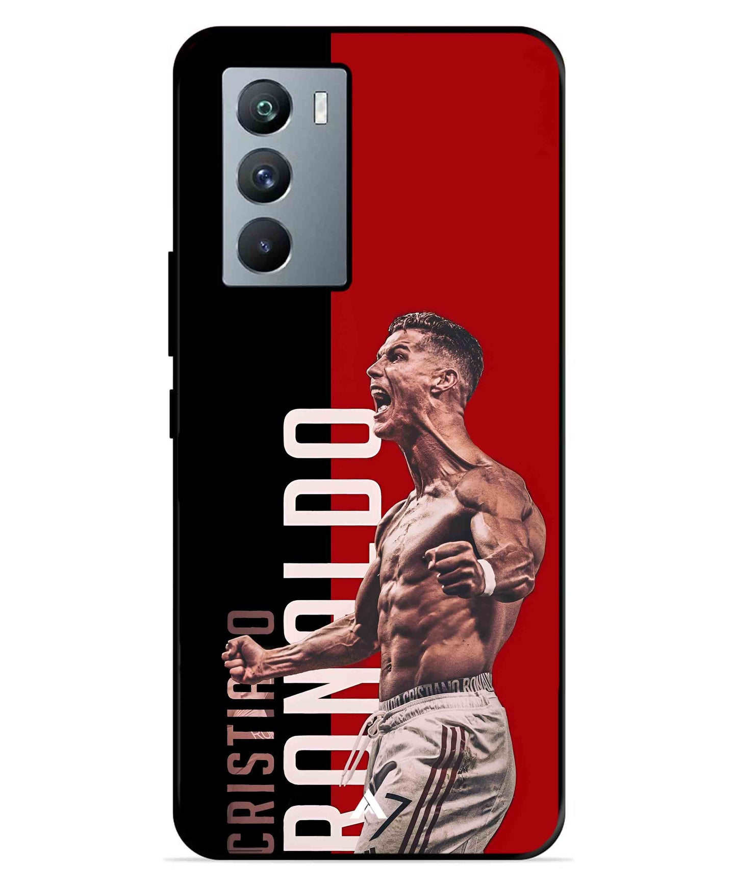 Ronaldo 01 Football Aesthetic Metal Back Cover Phone Case for iQOO Neo 5s