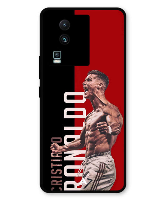 Ronaldo 01 Football Aesthetic Metal Back Cover Phone Case for iQOO Neo 7