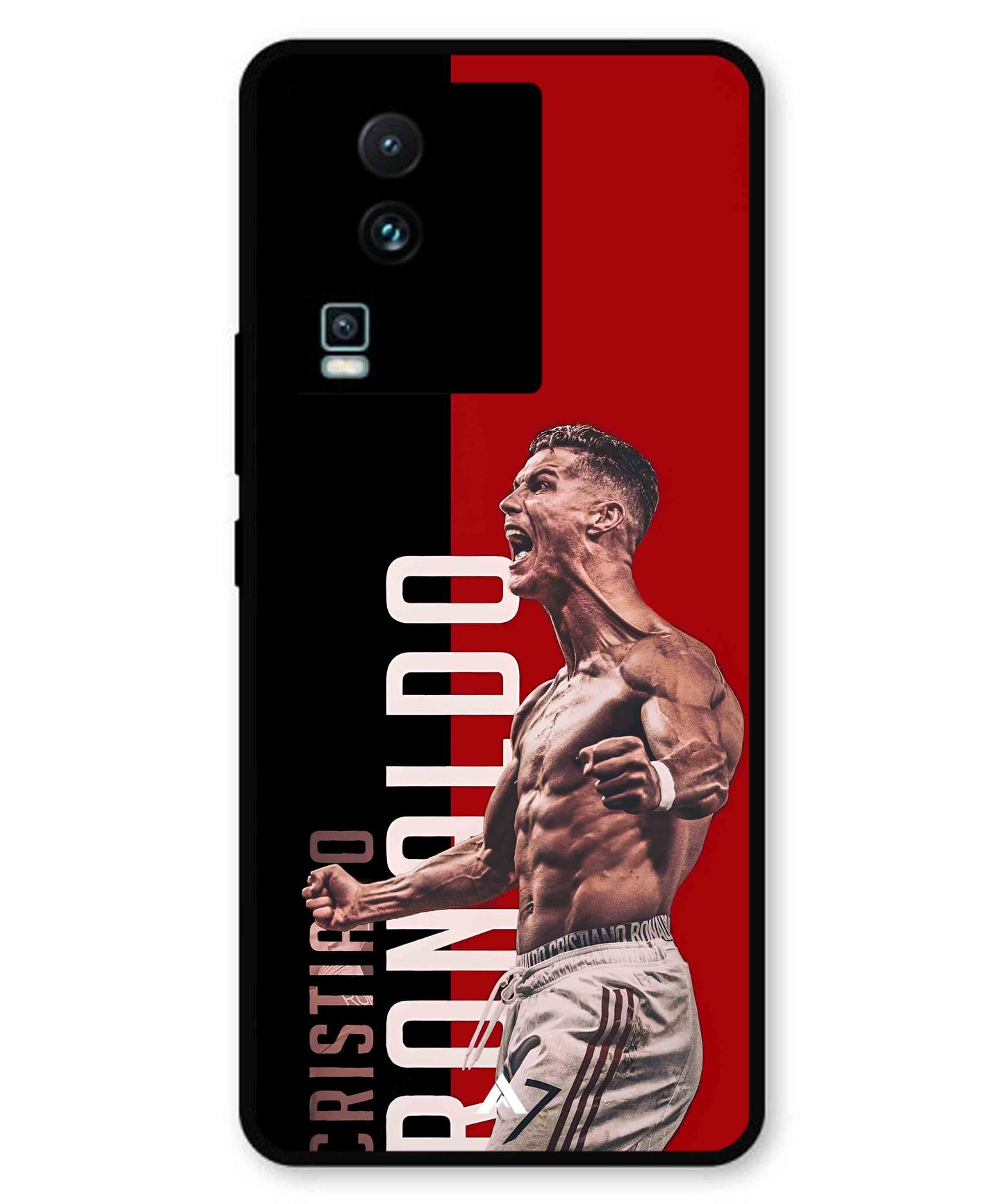 Ronaldo 01 Football Aesthetic Metal Back Cover Phone Case for iQOO Neo 7 Pro