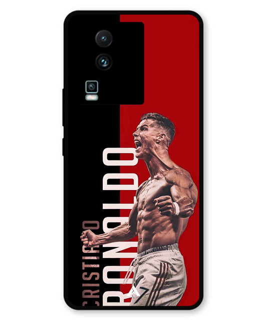Ronaldo 01 Football Aesthetic Metal Back Cover Phone Case for iQOO Neo 7 Pro